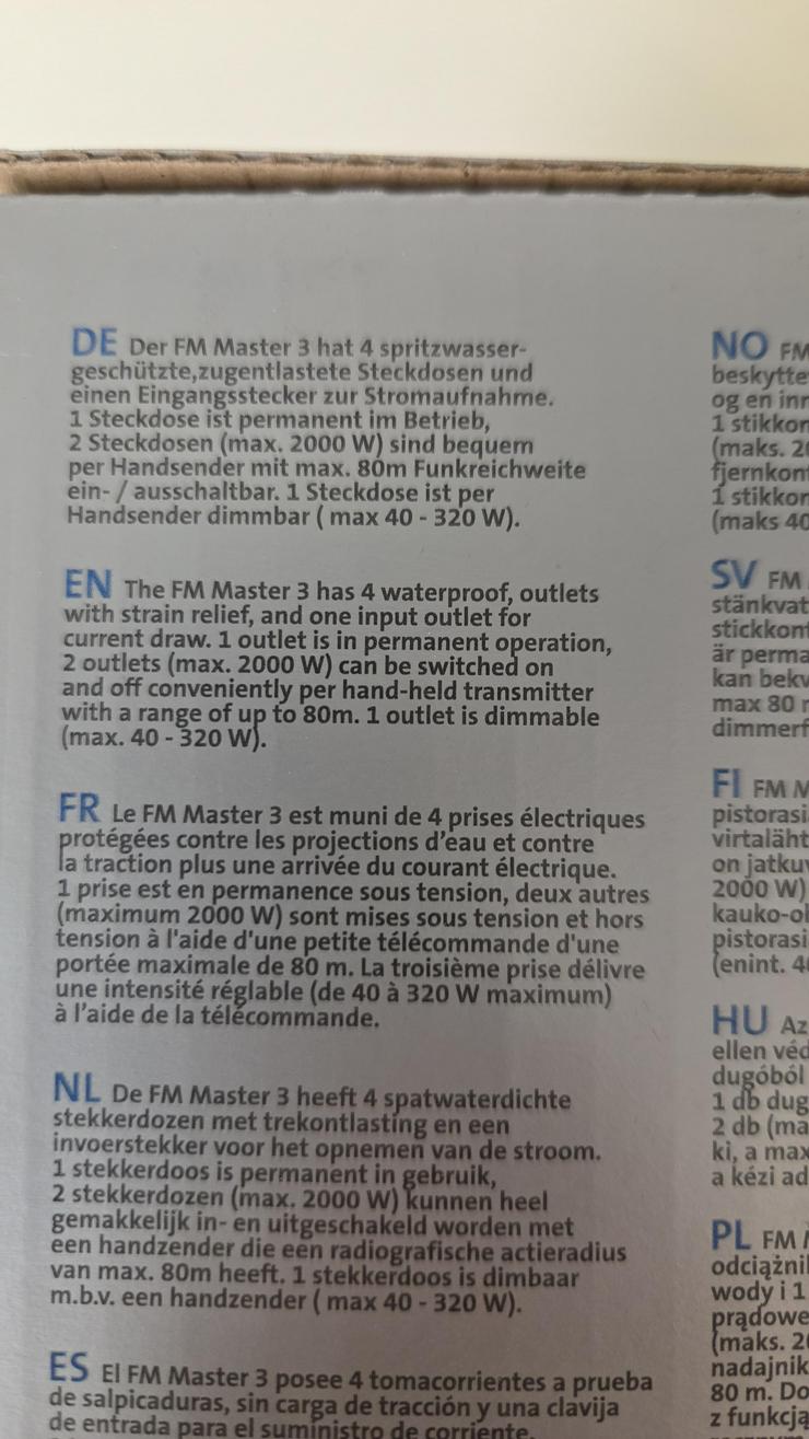 Bild 2: OASE InScenio FM-Master 3 Gartensteckdose