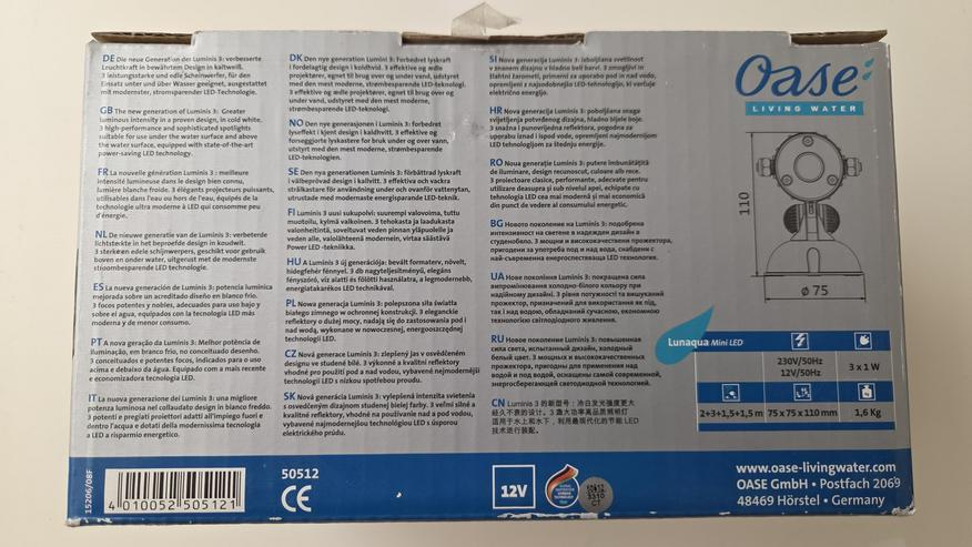 Bild 2: Lunaqua Mini LED von OASE 3-er Set