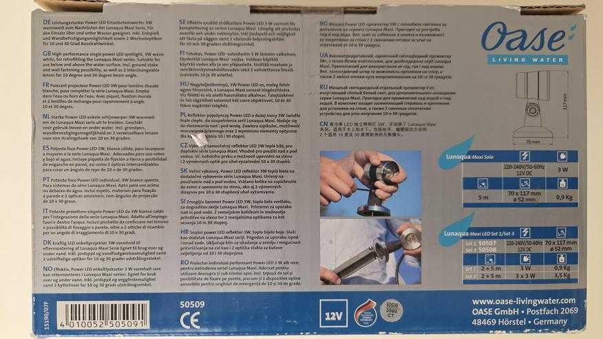 Bild 2: Lunaqua MaxiSolo von OASE LED Zusatzscheinwerfer