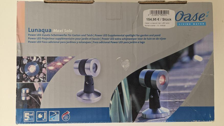 Lunaqua MaxiSolo von OASE LED Zusatzscheinwerfer