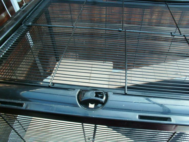 Bild 5: Kleintierkäfig / Heim für kleine Nagetiere, plus Zubehör