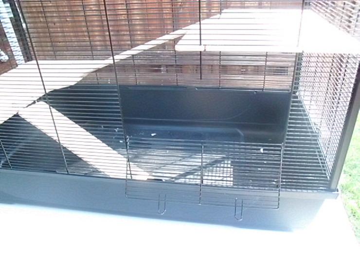 Bild 4: Kleintierkäfig / Heim für kleine Nagetiere, plus Zubehör