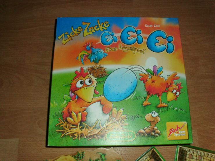 Bild 2: Legespiel Zicke Zacke, EI, EI, Ei