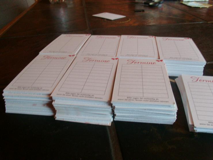 Bild 2: Über 350 Terminkarten für Fußpflege / Nagelstudio NEU