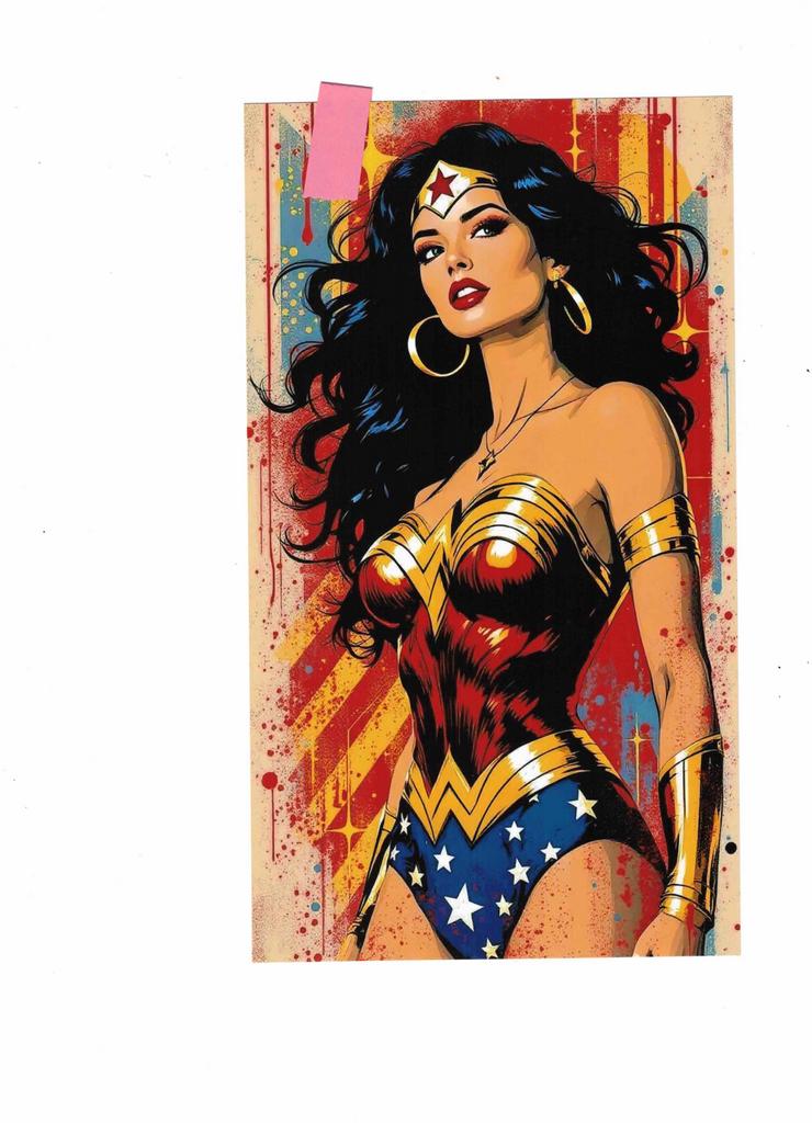 Hochglanzbild auf Fotopapier "Power Women"