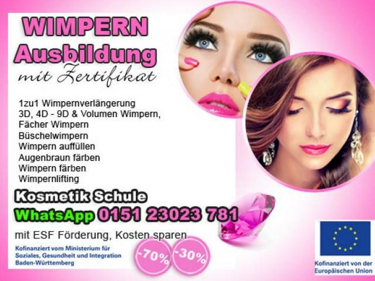 Wimpernverlängerung und Wimpernlifting Ausbildung mit Zertifikat 4Tage