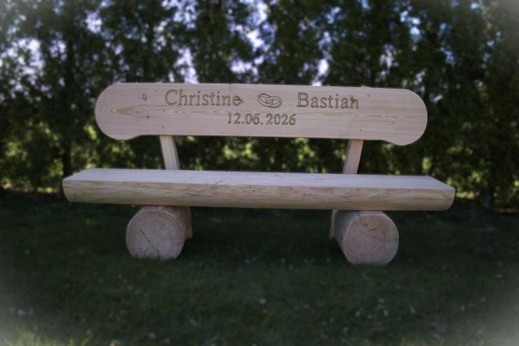 Bild 11: Gartenmöbel aus Lärchenholz. Holzmöbel.