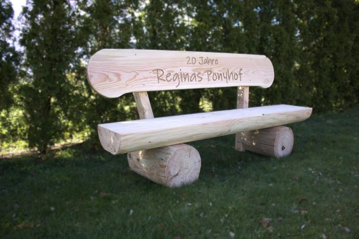 Bild 10: Gartenmöbel aus Lärchenholz. Holzmöbel.