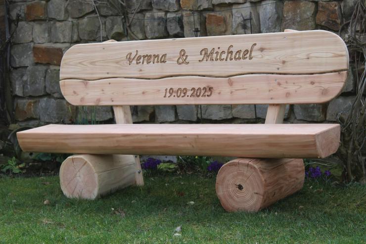 Bild 15: Gartenmöbel aus Lärchenholz. Holzmöbel.