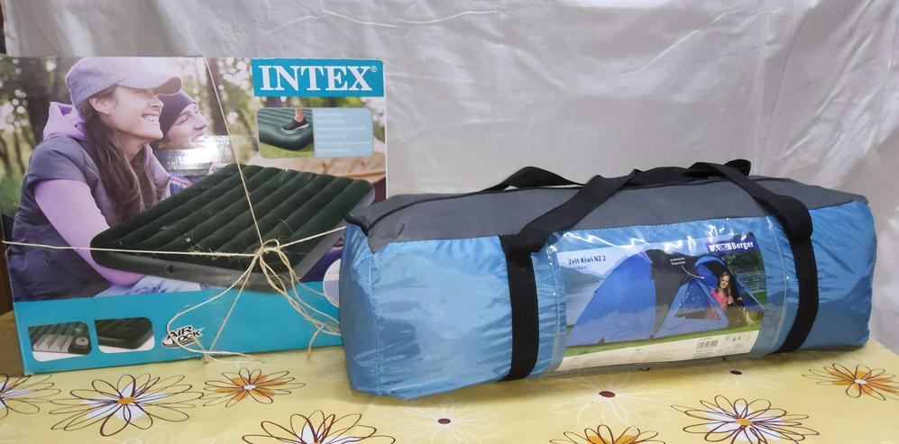 Bild 5: 2- Mannzelt mit passender Luftmatratze zu verkaufen 