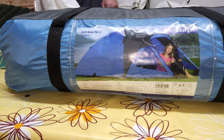 Bild 2: 2- Mannzelt mit passender Luftmatratze zu verkaufen 
