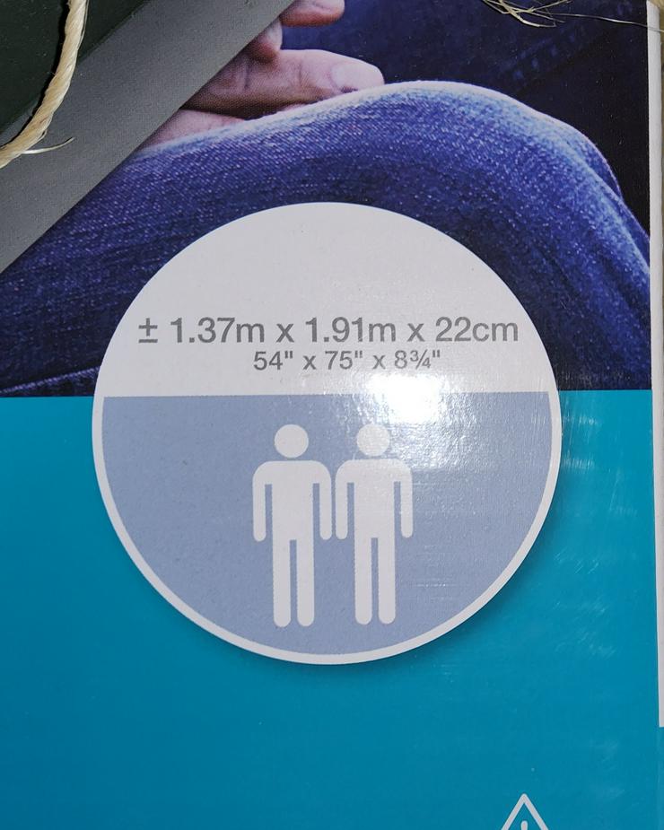 Bild 3: 2- Mannzelt mit passender Luftmatratze zu verkaufen 