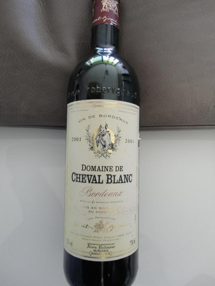 DOMAINE DE CHEVAL BLANC Bordeaux Rotwein 2001 - Sonstiger Rotwein - Bild 1