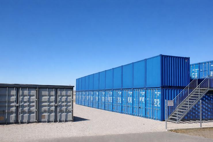 Bild 2: Lager mit Licht und Strom & Lagerraum - Lagerfläche mieten in Dachau bei München – Selfstorage-Lagercontainer - Container - Garage - 24/7 Zugang
