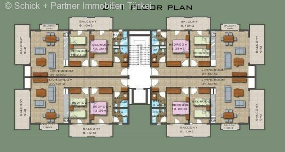 Luxus-Neubau-Appartement direkt am Kleopatrastrand - Auslandsimmobilien - Bild 17