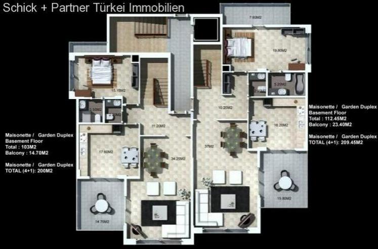 De Luxe Residence-Masionette Wohnungen mit Traumpanorama - Auslandsimmobilien - Bild 8