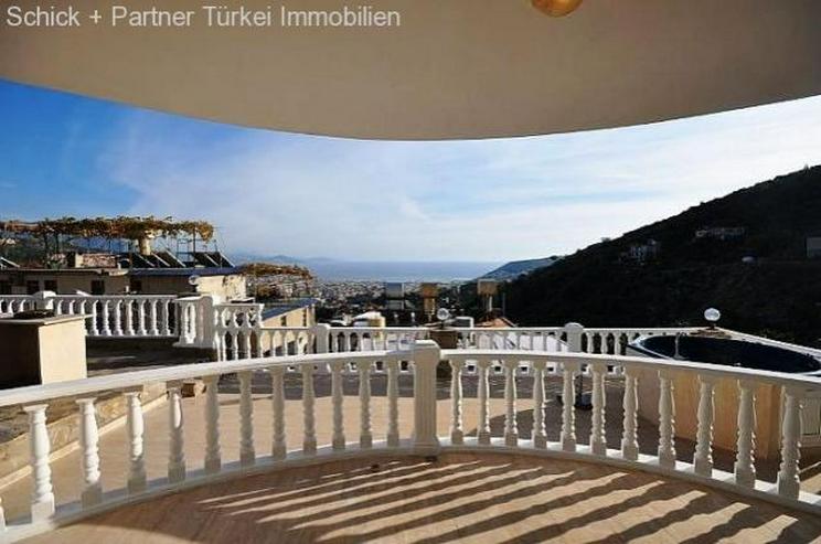 Vollmöblirte Luxusvilla in Alanya Tepe dem exklusiven Villenviertel - Auslandsimmobilien - Bild 1